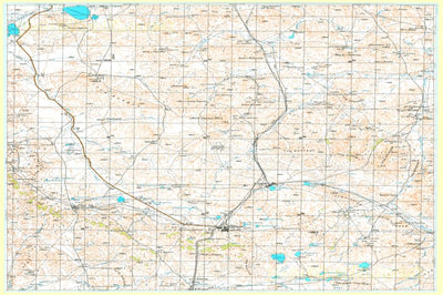 Avenza Systems Inc. Soviet Genshtab - m43-056 - Kazakhstan digital map
