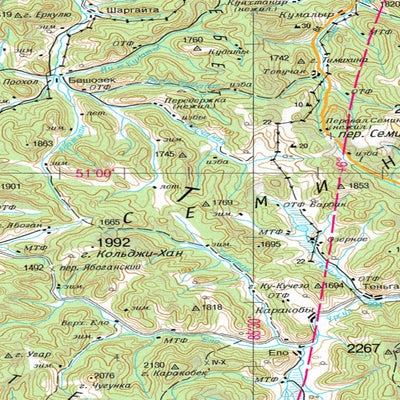 Avenza Systems Inc. Soviet Genshtab - m45-1--(2003) - Russia digital map