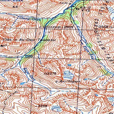 Avenza Systems Inc. Soviet Genshtab - m45-18 - Russia digital map