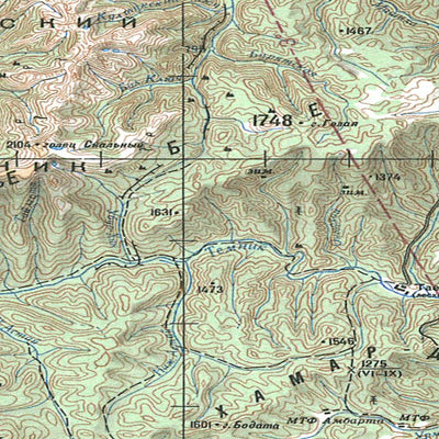 Avenza Systems Inc. Soviet Genshtab - m48-2 - Russia digital map