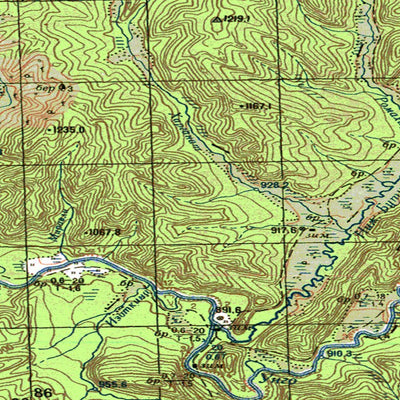 Avenza Systems Inc. Soviet Genshtab - m49-039 - Russia digital map