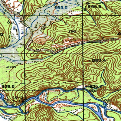Avenza Systems Inc. Soviet Genshtab - m49-054 - Russia digital map