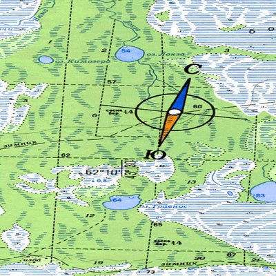 Avenza Systems Inc. Soviet Genshtab map - p38-063/064 - Russia digital map