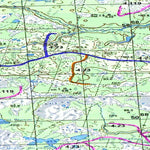 Avenza Systems Inc. Soviet Genshtab map - q38-121/122 - Russia digital map