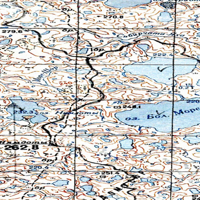 Avenza Systems Inc. Soviet Genshtab map - r41-127/128--(1963) - Russia digital map