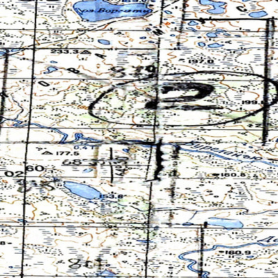 Avenza Systems Inc. Soviet Genshtab map - r41-129/130--(1963) - Russia digital map