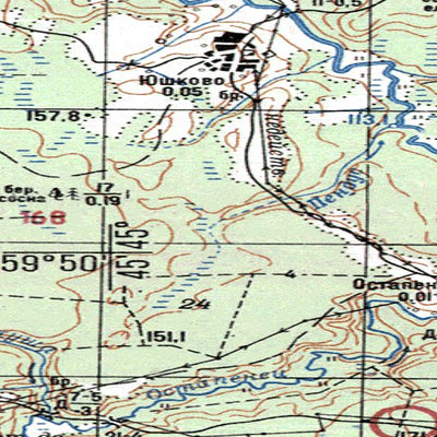 Avenza Systems Inc. Soviet Genshtab - o38-008 - Russia digital map