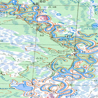 Avenza Systems Inc. Soviet Genshtab - o41-06 - Russia digital map
