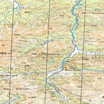 Avenza Systems Inc. Soviet Genshtab - p58-05-06 - Russia digital map