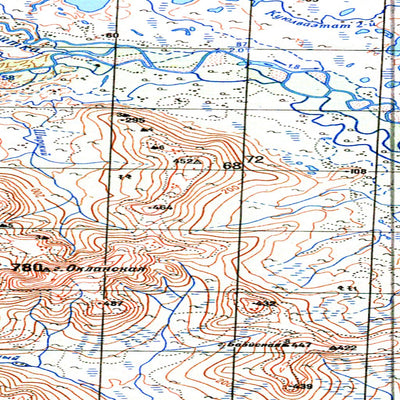 Avenza Systems Inc. Soviet Genshtab - p58-11-12 - Russia digital map