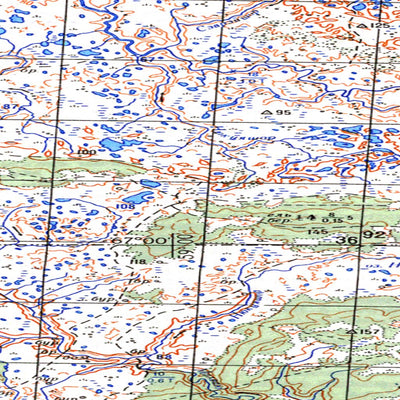 Avenza Systems Inc. Soviet Genshtab - q40-11-12 - Russia digital map