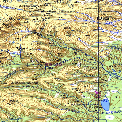Avenza Systems Inc. Soviet Genshtab - q41-3_4 - Russia digital map