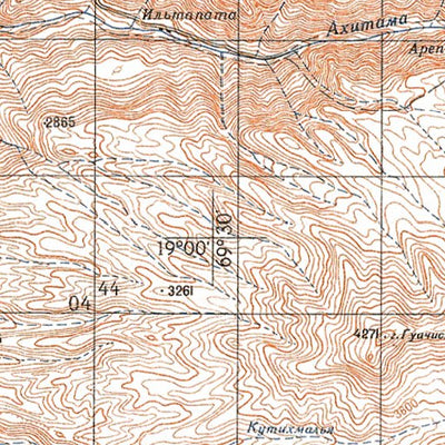 Avenza Systems Inc. Soviet Genshtab - xe19-27--(1980) - Chile digital map