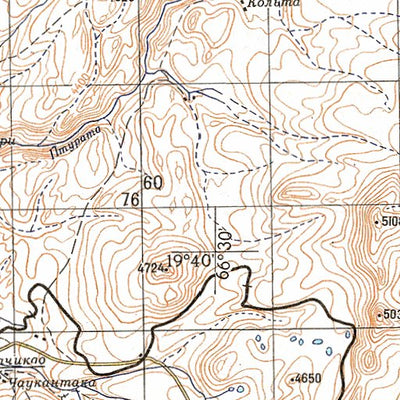 Avenza Systems Inc. Soviet Genshtab - xe19-36--(1980) - Bolivia digital map