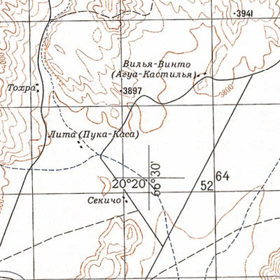 Avenza Systems Inc. Soviet Genshtab - xf19-06--(1980) - Bolivia digital map