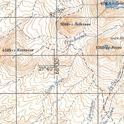 Avenza Systems Inc. Soviet Genshtab - xf19-16--(1980) - Chile digital map