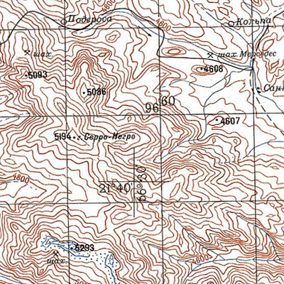 Soviet Genshtab - xf19-18--(1980) - Bolivia Map by Avenza Systems Inc ...