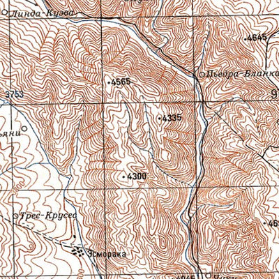 Soviet Genshtab - xf19-18--(1980) - Bolivia Map by Avenza Systems Inc ...