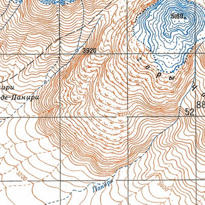 Avenza Systems Inc. Soviet Genshtab - xf19-22--(1980) - Chile digital map