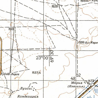 Avenza Systems Inc. Soviet Genshtab - xf19-27--(1980) - Chile digital map