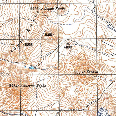 Avenza Systems Inc. Soviet Genshtab - xf19-29--(1980) - Chile digital map