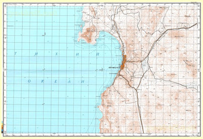 Avenza Systems Inc. Soviet Genshtab - xf19-32--(1980) - Chile digital map
