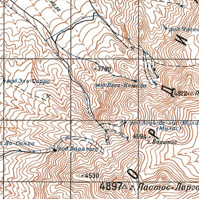 Avenza Systems Inc. Soviet Genshtab - xg19-09--(1980) - Chile digital map