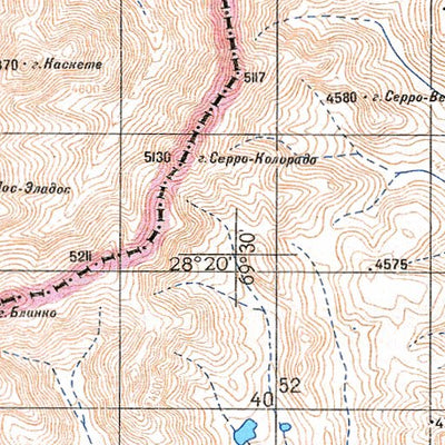 Avenza Systems Inc. Soviet Genshtab - xh19-03--(1980) - Chile digital map