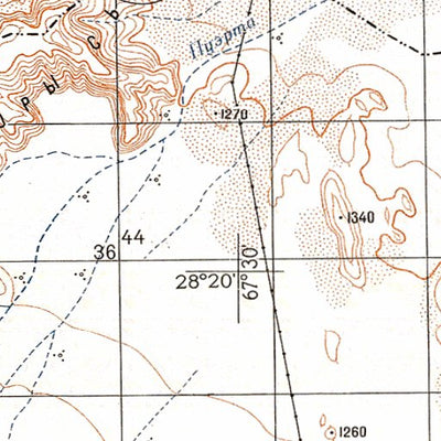 Avenza Systems Inc. Soviet Genshtab - xh19-05--(1980) - Argentina digital map