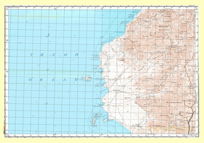 Avenza Systems Inc. Soviet Genshtab - xh19-07--(1980) - Chile digital map