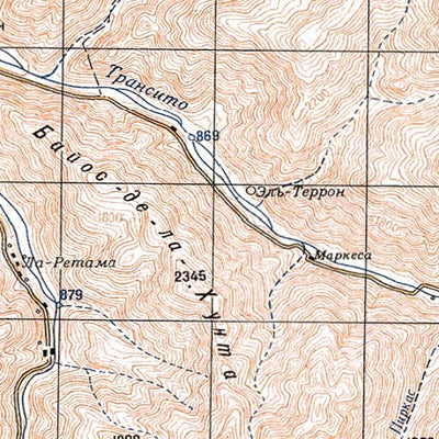 Avenza Systems Inc. Soviet Genshtab - xh19-08--(1980) - Chile digital map