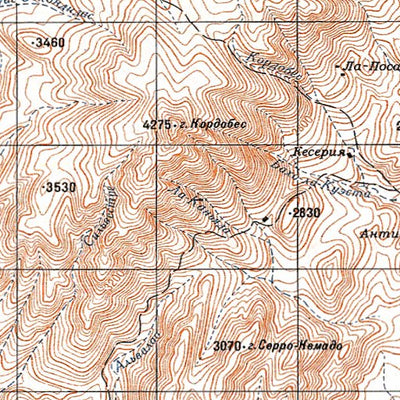 Avenza Systems Inc. Soviet Genshtab - xh19-10--(1980) - Argentina digital map