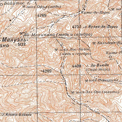 Avenza Systems Inc. Soviet Genshtab - xh19-11--(1980) - Argentina digital map