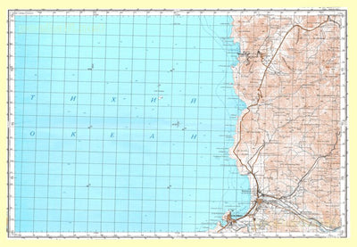 Avenza Systems Inc. Soviet Genshtab - xh19-13--(1980) - Chile digital map