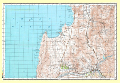 Avenza Systems Inc. Soviet Genshtab - xh19-19--(1980) - Chile digital map