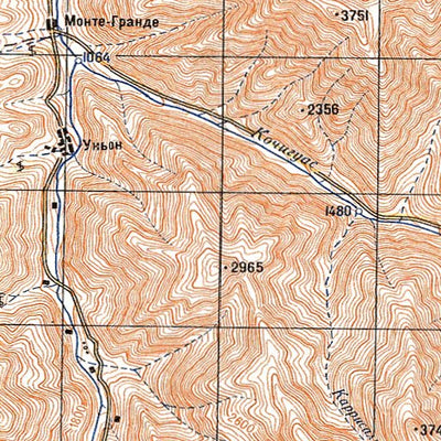 Avenza Systems Inc. Soviet Genshtab - xh19-20--(1980) - Chile digital map