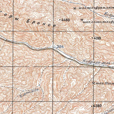 Avenza Systems Inc. Soviet Genshtab - xh19-21--(1980) - Chile digital map