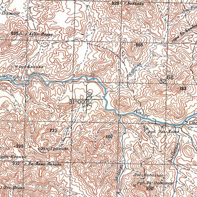 Avenza Systems Inc. Soviet Genshtab - xh19-25--(1980) - Chile digital map