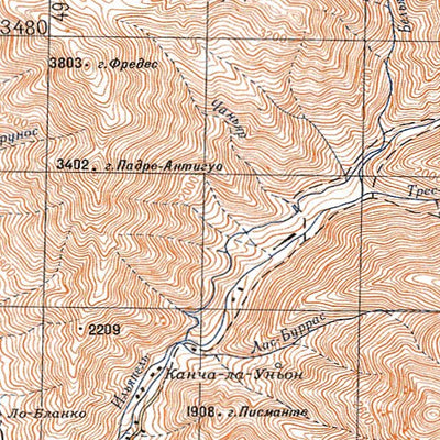 Avenza Systems Inc. Soviet Genshtab - xh19-32--(1980) - Chile digital map