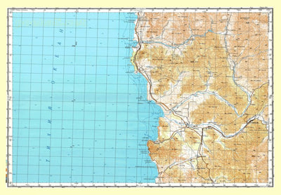 Avenza Systems Inc. Soviet Genshtab - xi19-01--(1985) - Chile digital map