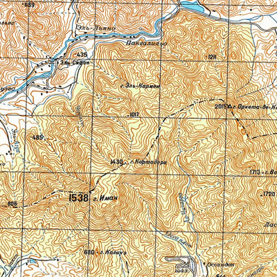Avenza Systems Inc. Soviet Genshtab - xi19-01--(1985) - Chile digital map