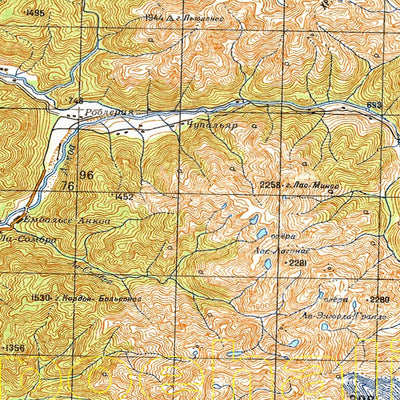 Avenza Systems Inc. Soviet Genshtab - xi19-31--(1985) - Chile digital map