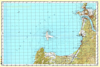 Avenza Systems Inc. Soviet Genshtab - xj18-11--(1985) - Chile digital map