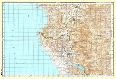 Avenza Systems Inc. Soviet Genshtab - xj18-17--(1985) - Chile digital map