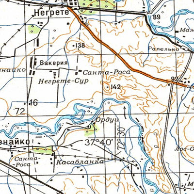 Avenza Systems Inc. Soviet Genshtab - xj18-18--(1985) - Chile digital map