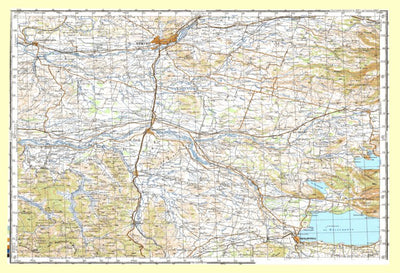 Avenza Systems Inc. Soviet Genshtab - xj18-30--(1985) - Chile digital map