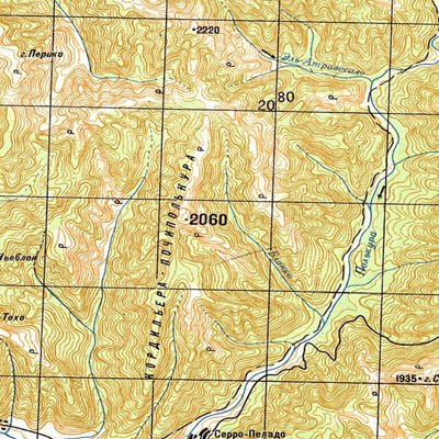 Avenza Systems Inc. Soviet Genshtab - xj19-07--(1985) - Chile digital map