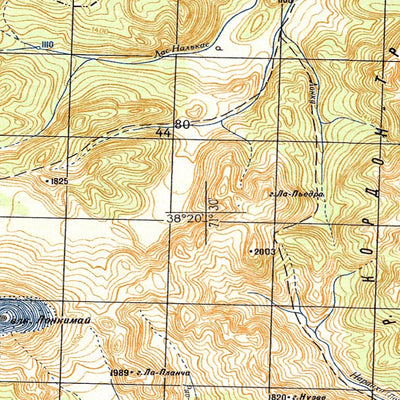 Avenza Systems Inc. Soviet Genshtab - xj19-19--(1985) - Chile digital map