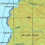 Avenza Systems Inc. Soviet Genshtab - xk18-22--(1985) - Chile digital map