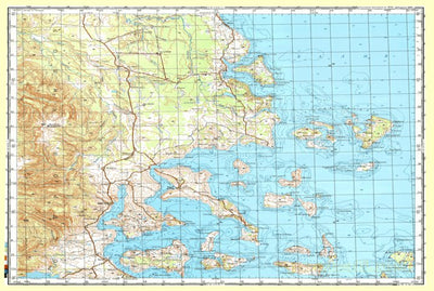 Avenza Systems Inc. Soviet Genshtab - xk18-23--(1985) - Chile digital map